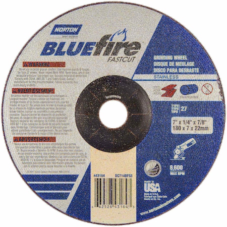 Norton Co 1MED 40000RPM SPDLK DISC NR43185